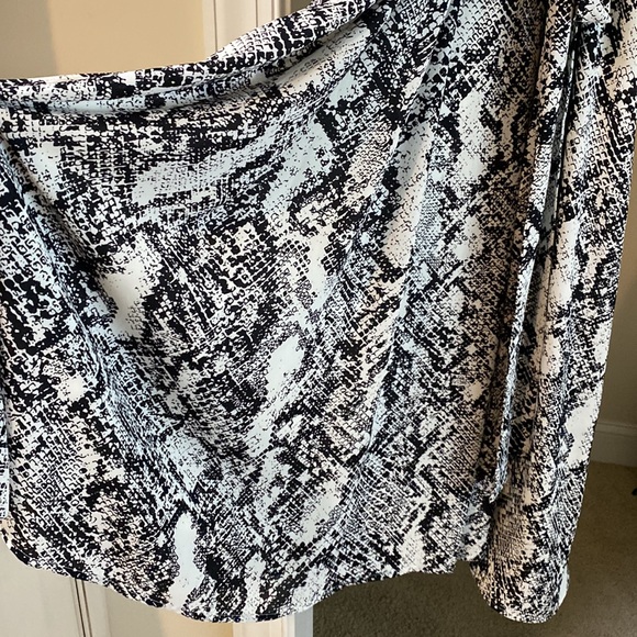 Worthington NWT Womens Sz 18 Black White Lined Sleeveless Dress Party Wedding - Picture 6 of 15